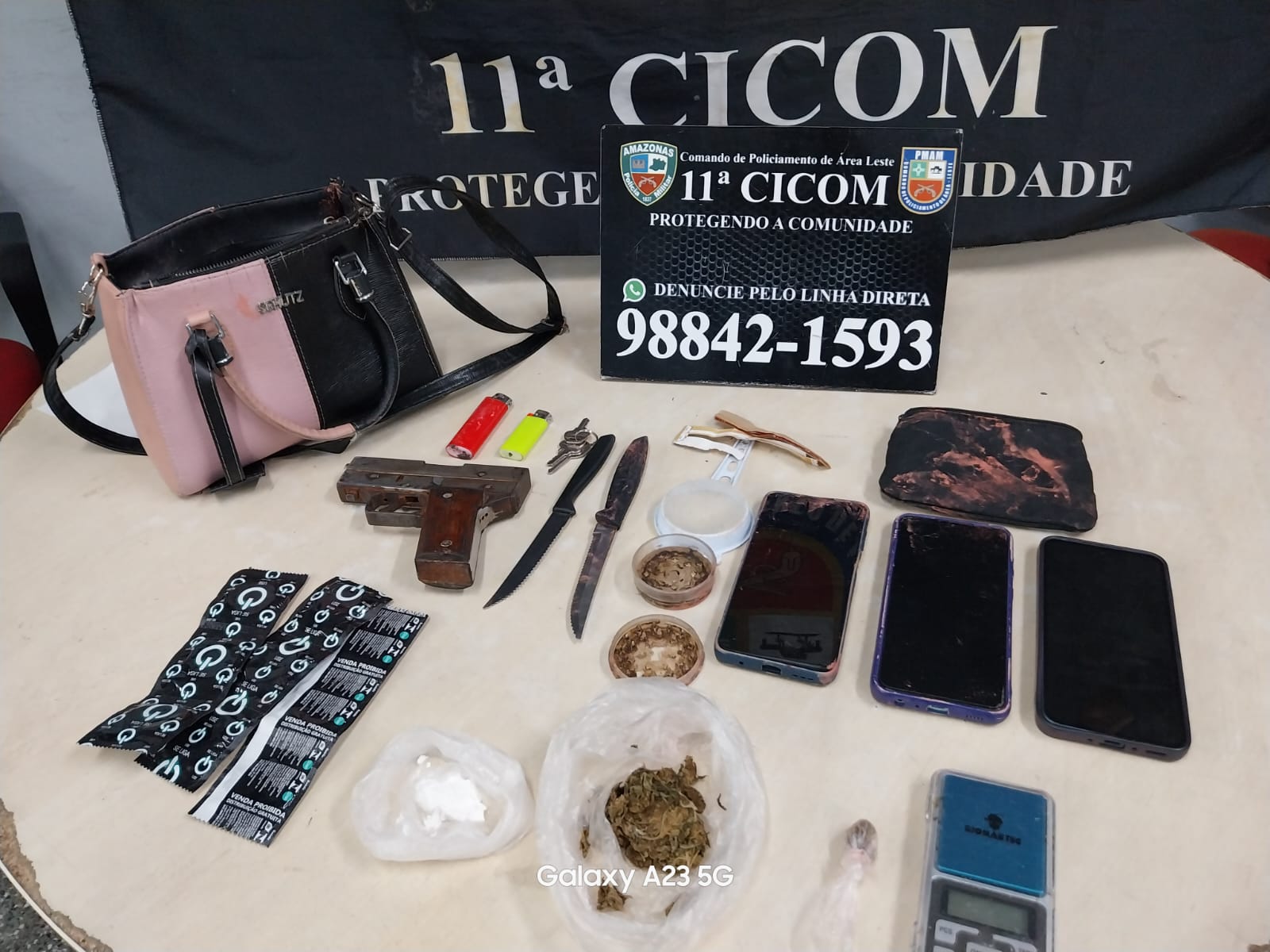 PM prende casal que assaltou homem após programa sexual no Coroado
