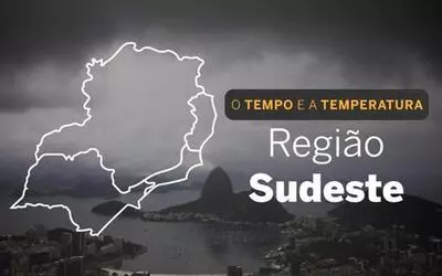 PREVISÃO DO TEMPO: quarta-feira (6) com chuva na Região Sudeste 46 PREVISODOTEMPOquarta feira6comchuvanaRegioSudeste 0978677001754434379