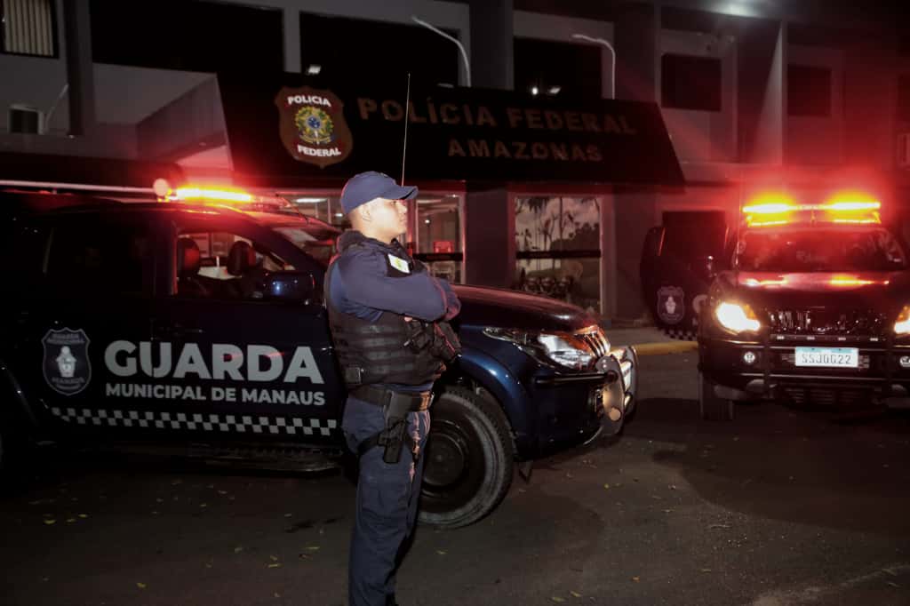 Guarda Municipal e PF prendem mais um foragido da Justiça em Manaus