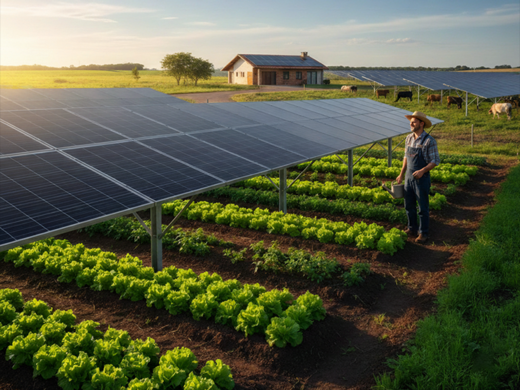 Expansão solar impulsiona conservação do solo no país