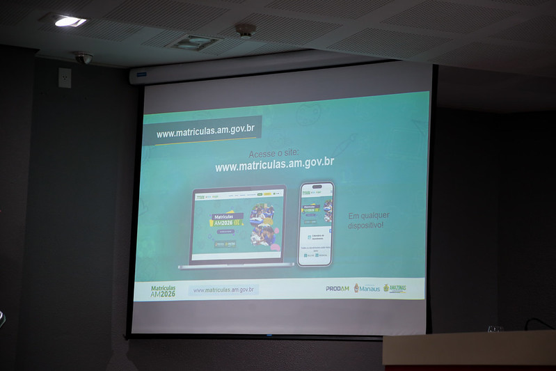 Prefeitura de Manaus e Governo do Amazonas divulgam calendário de Matrículas 2026