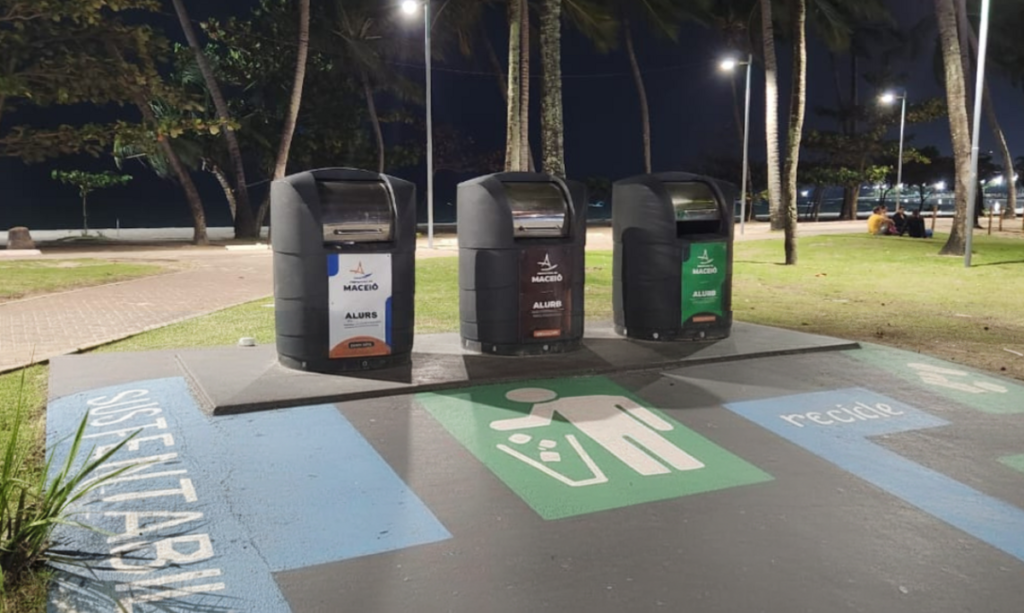 Cidades brasileiras avançam com lixeiras subterrâneas